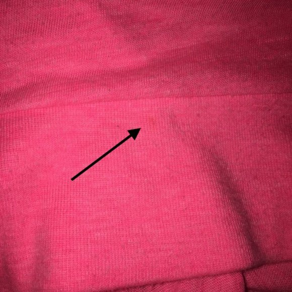 PINK VS Lace Shoulder Raglan Long Sleeve Tee Size XS - Picture 8 of 8